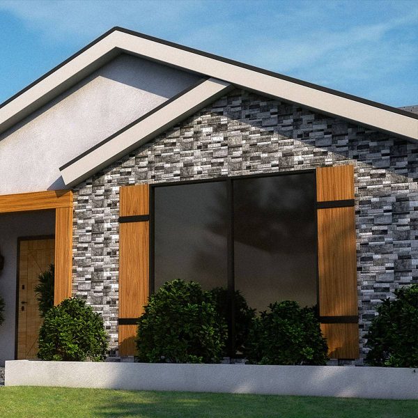 PARED FACHADA LUXOR GRIS 30X60 CM