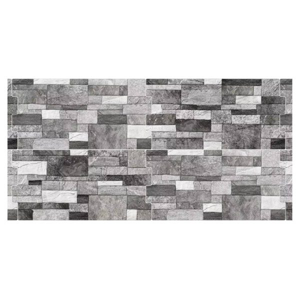 PARED FACHADA LUXOR GRIS 30X60 CM