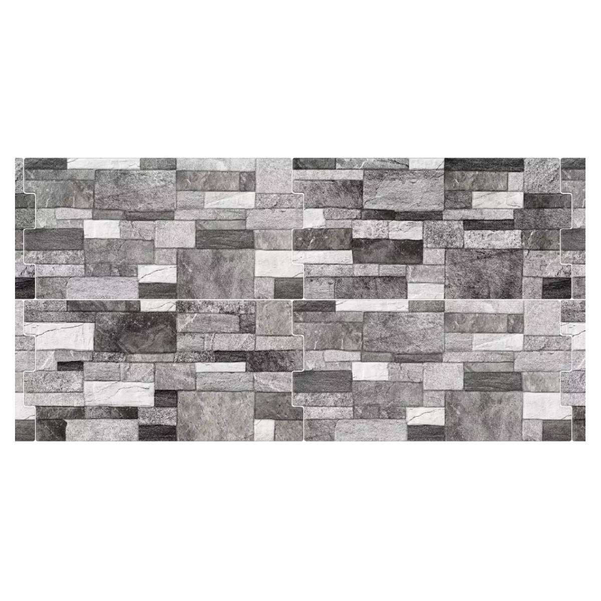 PARED FACHADA LUXOR GRIS 30X60 CM - Image 3