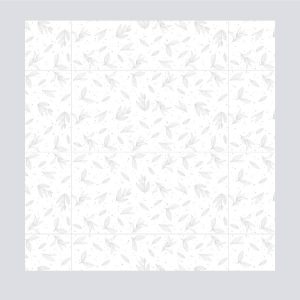 PARED LAUREL BLANCO 31X60 CM - Image 3