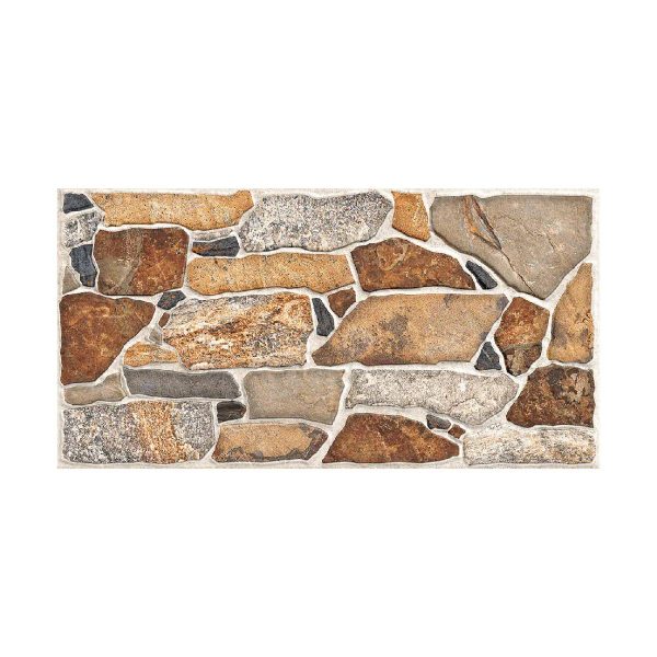 PARED PIEDRAS FLORESTA TERRA 31X60 CM