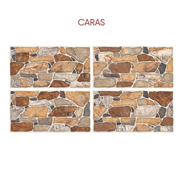 PARED PIEDRAS FLORESTA TERRA 31X60 CM