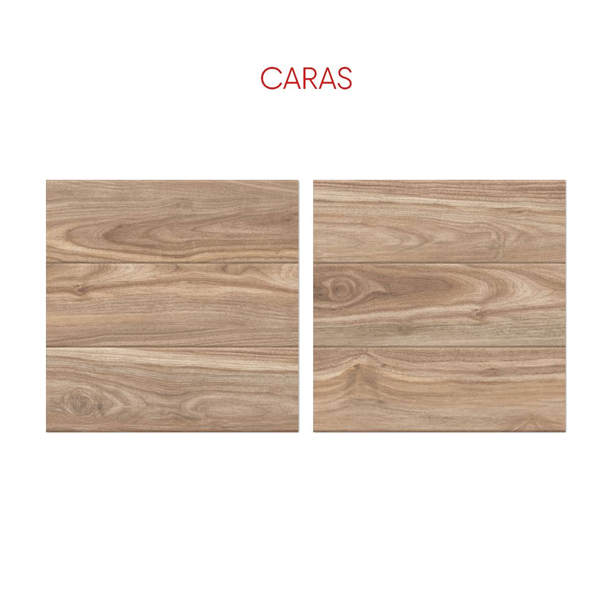 PISO MADERA CAMPESTRE NATURAL 50X50 CM - Image 2