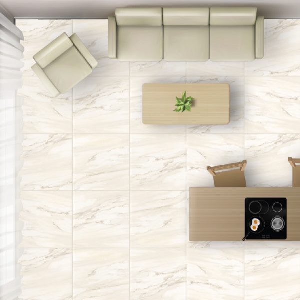 PISO ROSARIO MARMOLIZADO BEIGE 60X60 CM