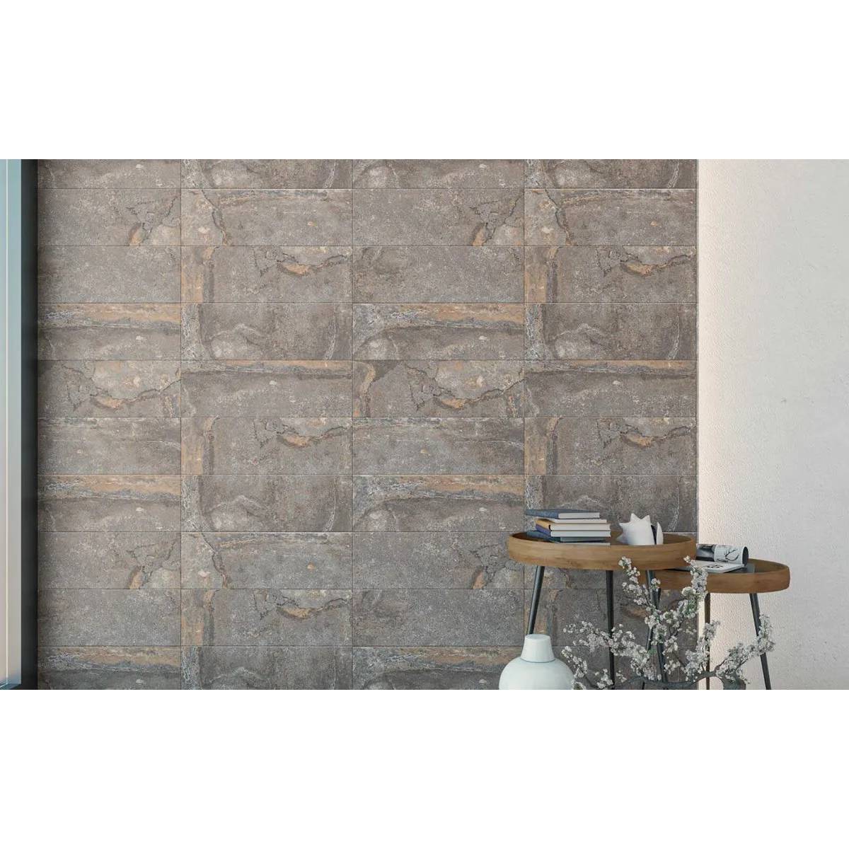 PARED DAVOLI CENIZO 25X75 CM - Image 2