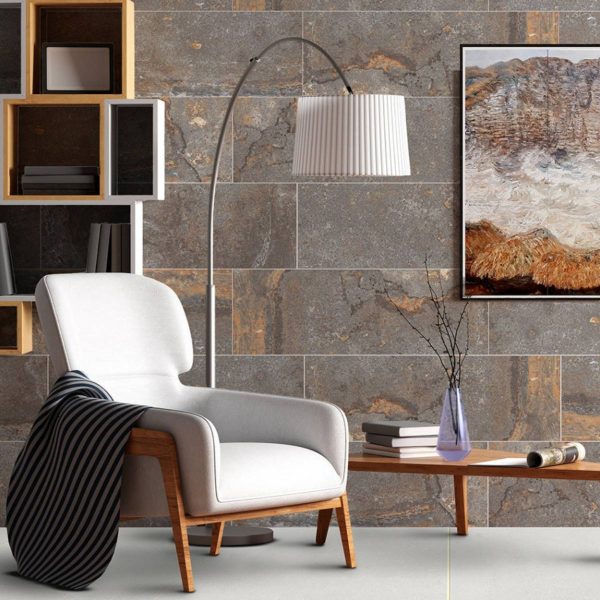 PARED DAVOLI CENIZO 25X75 CM