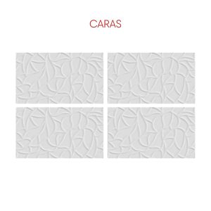 PARED RELIEVE VASCO BLANCO 31X60 CM - Image 3