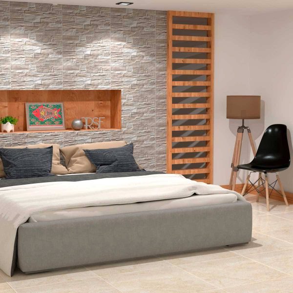 PARED CARTAGENA GRIS 31X60 CM