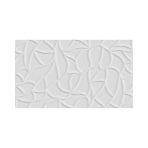 PARED RELIEVE VASCO BLANCO 32.3X56 CM