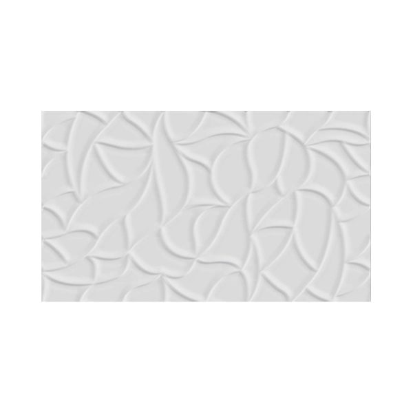 PARED RELIEVE VASCO BLANCO 32.3X56 CM