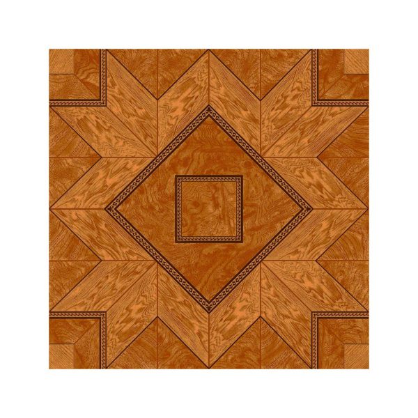 PISO MADERA ESTRELLA CARAMELO 50X50 CM
