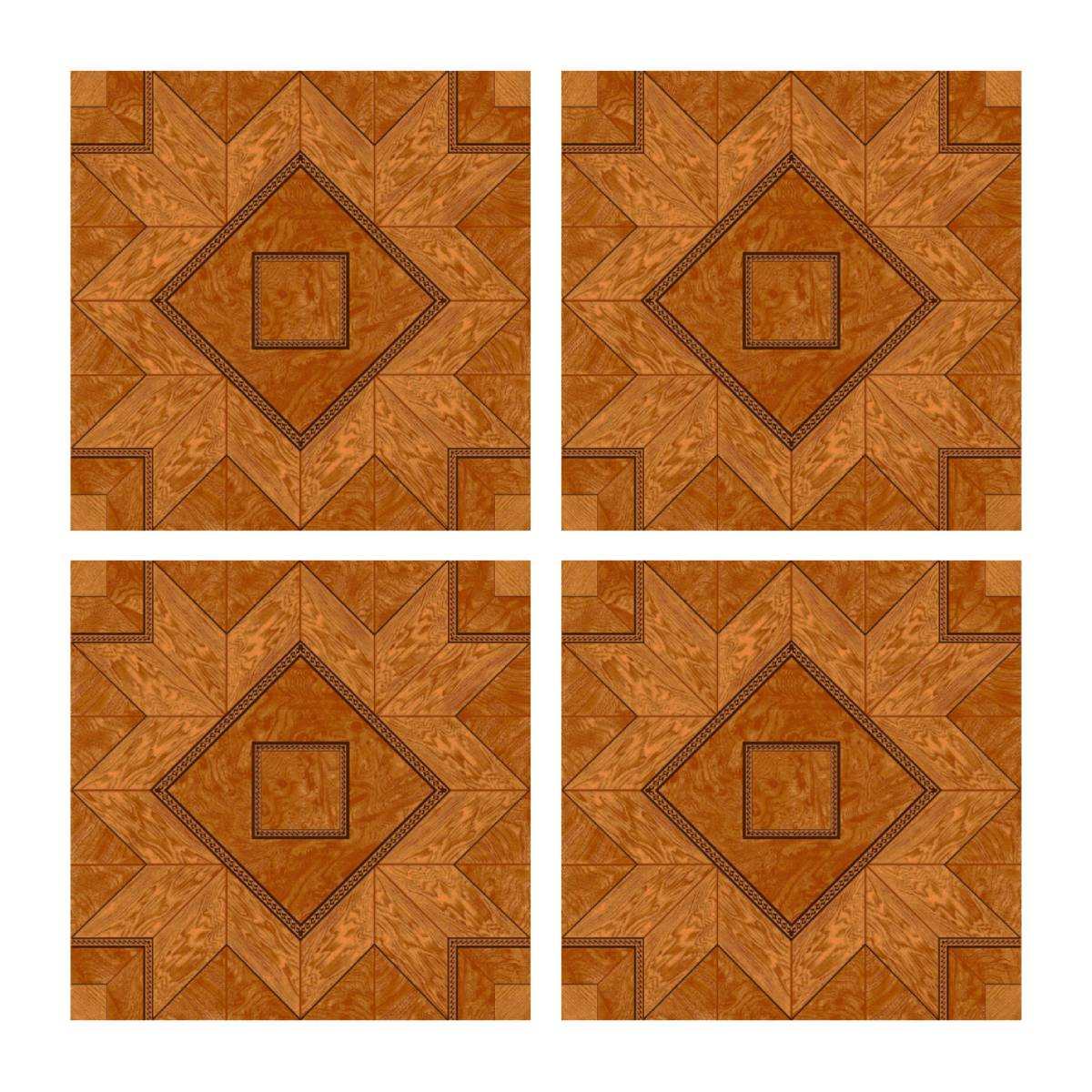 PISO MADERA ESTRELLA CARAMELO 50X50 CM - Image 2