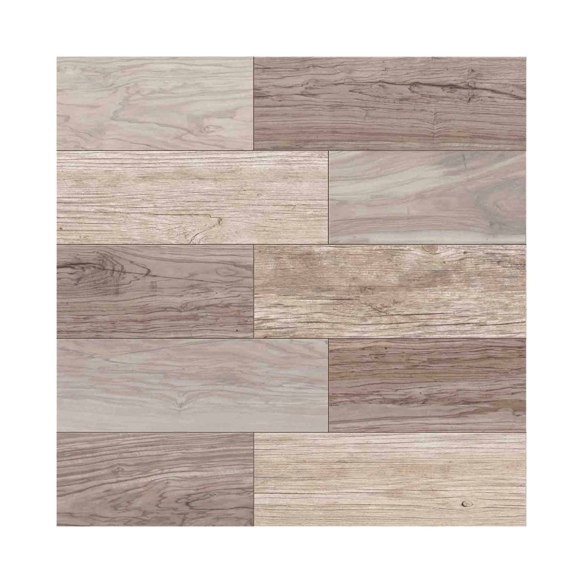 PISO MADERA SANDALO MIX 50X50 CM - Image 1