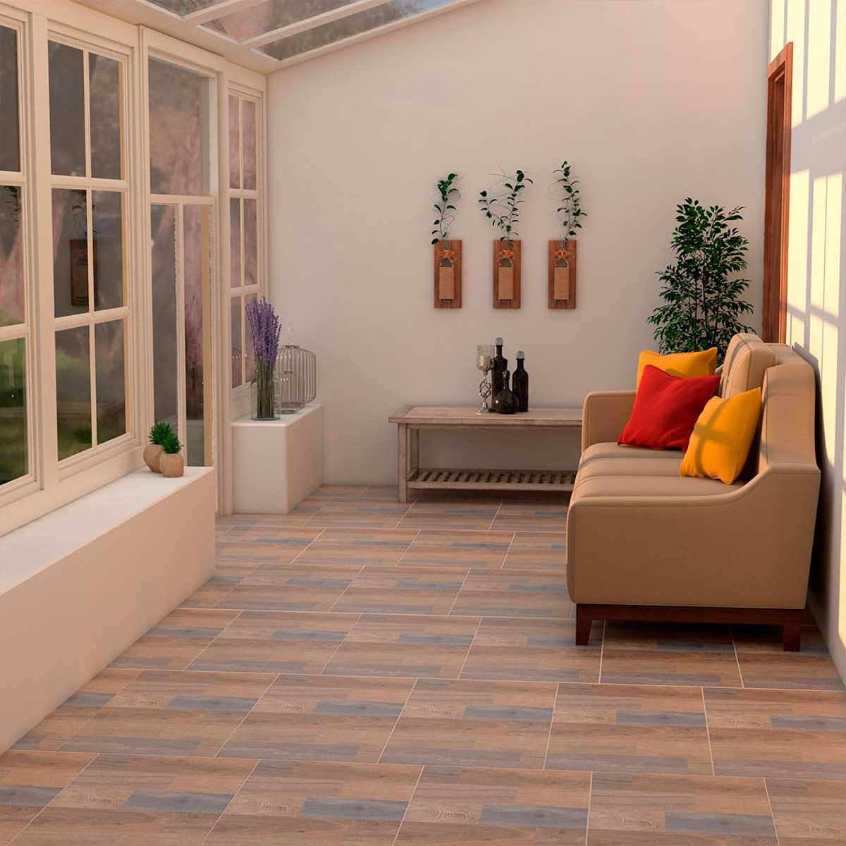 PISO MADERA LINARES PLUS MIX 60X60 CM - Image 2