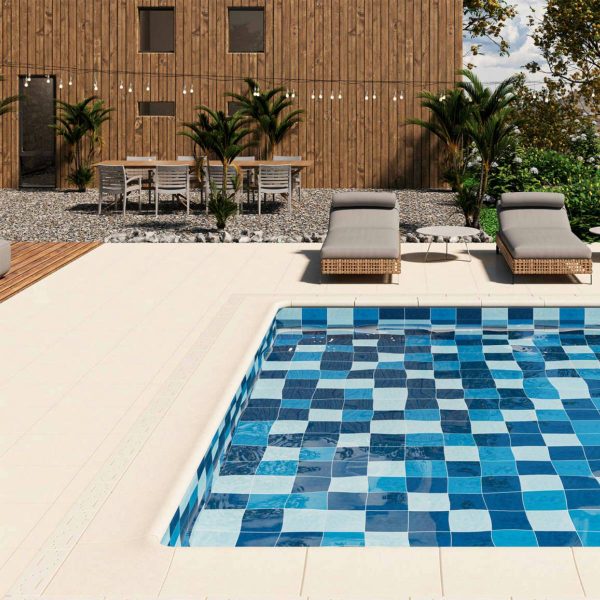 PARED OASIS AZUL ROYAL 20X20 CM EN SEGUNDA