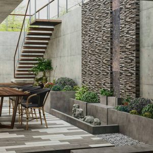 PARED GETHI GRIS 30.5X45 CM - Image 2