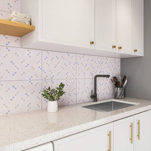 PARED NEXO AZUL BR 30.5X45 CM