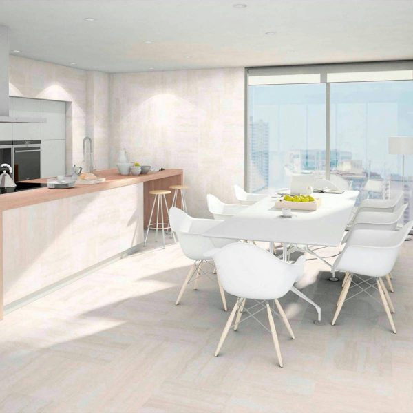 PISO TRAVERTINO MARFIL HD 45X45 CM