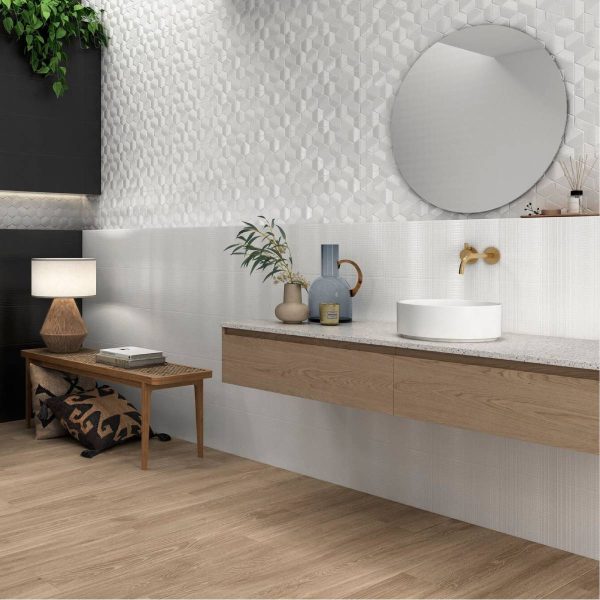 PARED COCO BLANCO 20X60 CM