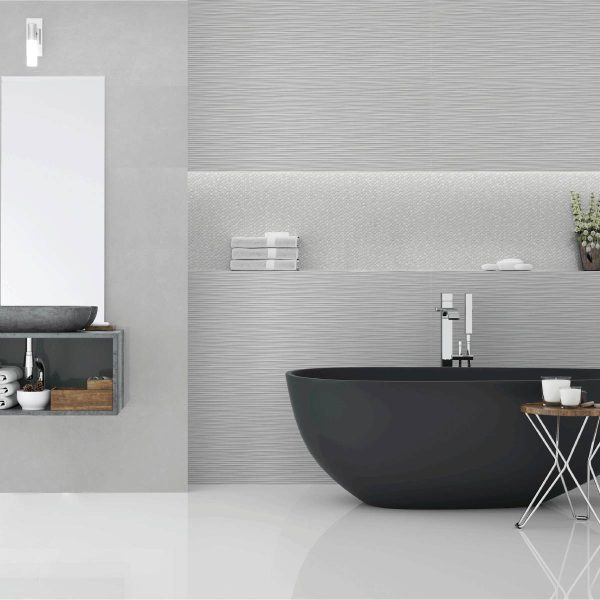 PARED DEC NEUTRAL BLANCO 40X120 CM