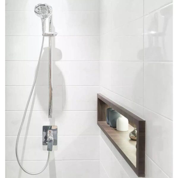 PARED 336770 ALPES BLANCO BRILLANTE 33X60 CM