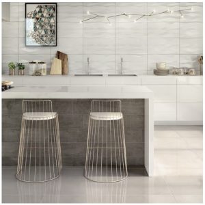 PARED NEW PACIFIC WHITE 31X60 CM - Image 2