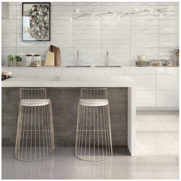 PARED NEW PACIFIC WHITE 31X60 CM