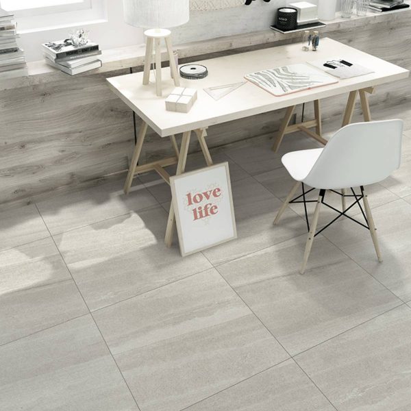 PORCELANATO CAYSTONE GRIS MATE 60X60 CM
