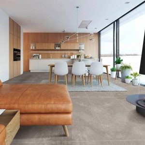 PORCELANATO VOLCANO GRIS OSCURO MATE 60X120 CM - Image 2