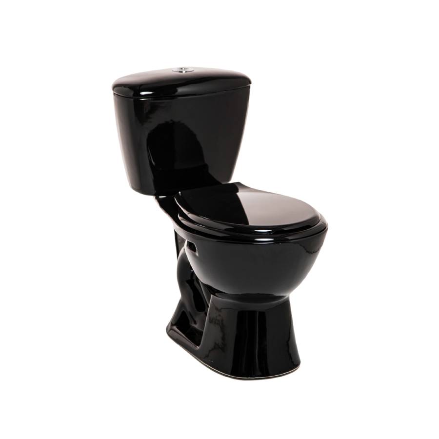 A36. COMBO SANITARIO KATIO NEGRO DE CINCO PIEZAS - Image 1