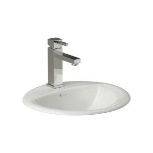LAVAMANOS ELEA OVAL 43 CM BLANCO E239 - Image 1