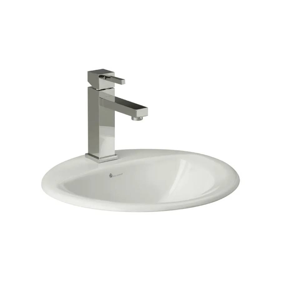 LAVAMANOS ELEA OVAL 43 CM BLANCO E239 - Image 1