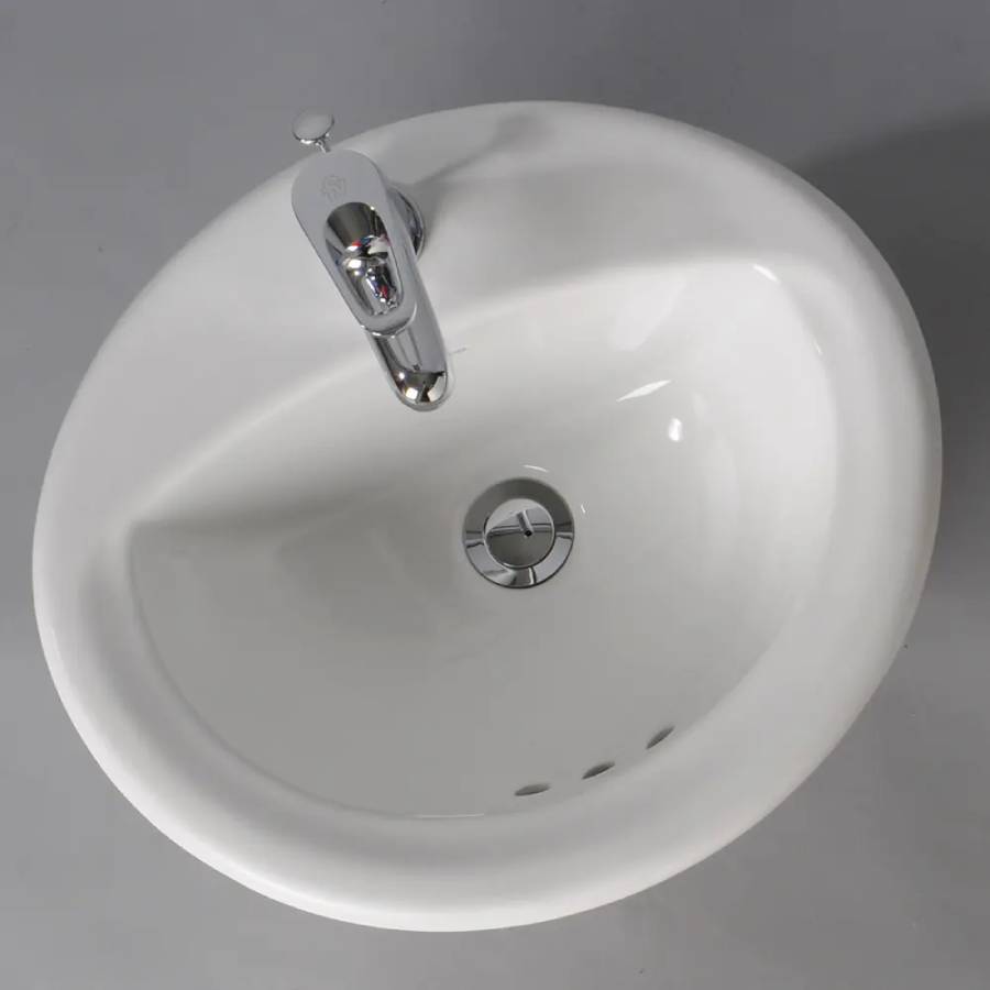 LAVAMANOS ELEA OVAL 43 CM BLANCO E239 - Image 2