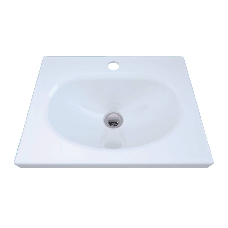 LAVAMANOS ECO BLANCO 40X30 CM - Image 1