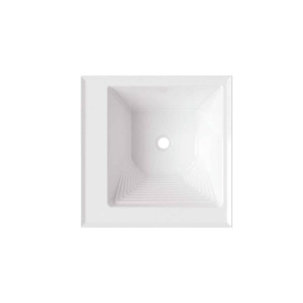 LAVARROPAS PRO BLANCO CON FLAUTA 60X60 CM