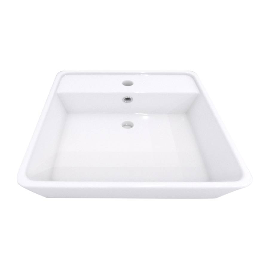 LAVAMANOS GINEBRA VESSEL BLANCO 58X45 CM - Image 1