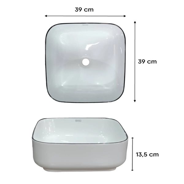 LAVAMANOS BRASILIA BLANCO