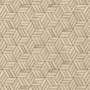 MALLA HEXAGONO NOGAL BEIGE 21X21 CM - Image 2