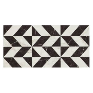DECORADO ART NOIR NEGRO 29.5X59.5 CM