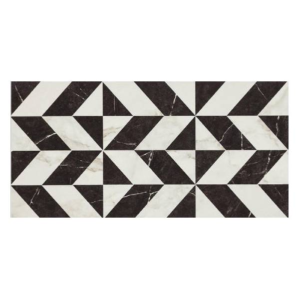 DECORADO ART NOIR NEGRO 29.5X59.5 CM