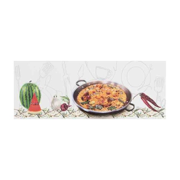 DECORADO VALENCIA BLANCO PAELLA 20X60 CM