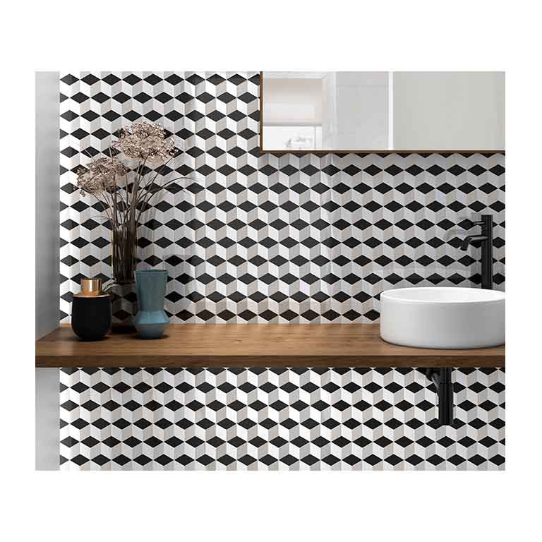 MALLA CUBE GREY 26.7X30.9 CM - Image 2