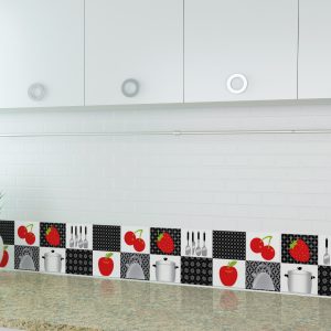 DECORADO FRUTOS ROJOS 15X45 CM - Image 2
