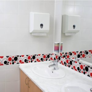 DECORADO ORBIT NEGRO 15X45 CM - Image 2
