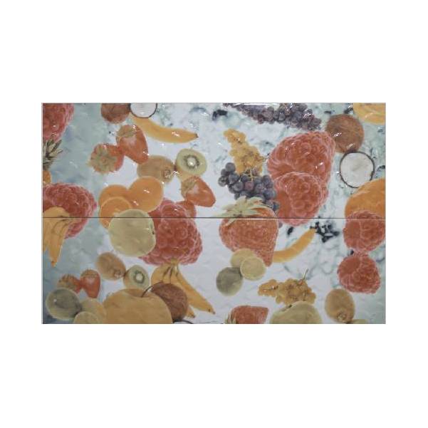 CONJUNTO COLLAGE FRUTAS N1 18X55.5 CM 2 PIEZAS