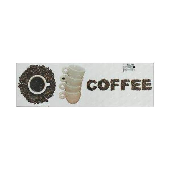 CONJUNTO COLLAGE COFFE N1 18X55.5 CM 2 PIEZAS