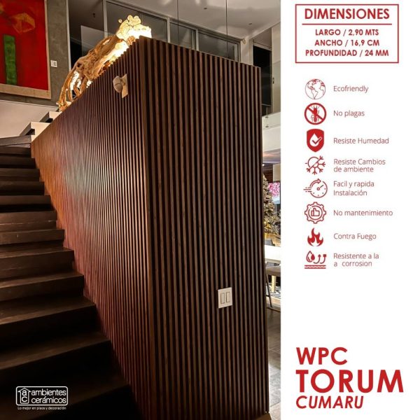WPC TORUM CUMARU 290X16.9 CM