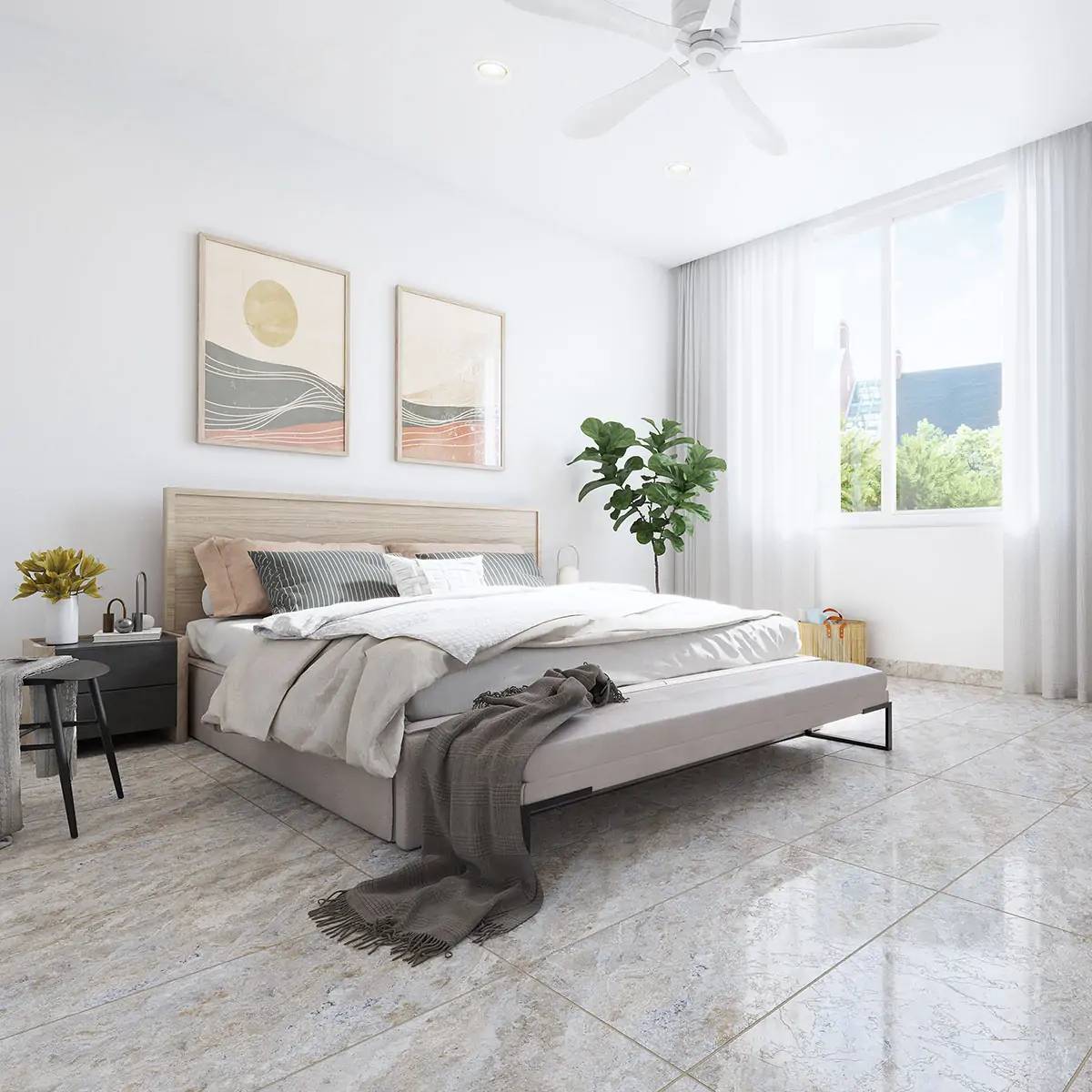PISO MARMOL COUNTRY BEIGE 43X87 CM - Image 2