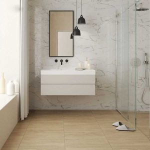 PISO MARMOL LOMAS BLANCO 43X87 CM - Image 2
