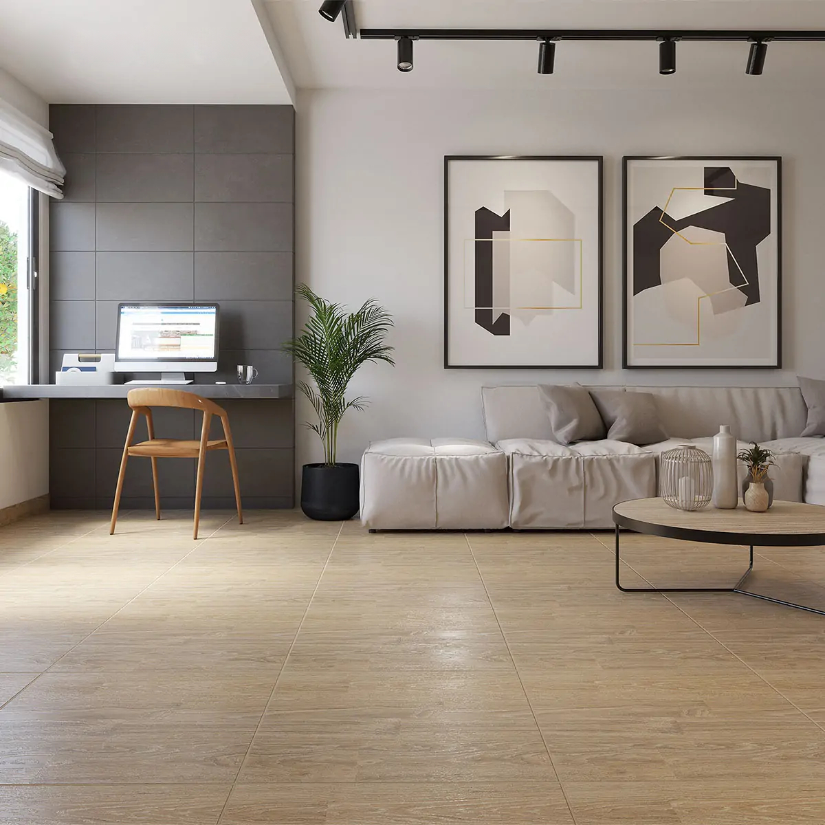 PISO LISTON CASTELLANA LATTE 60X60 CM - Image 2
